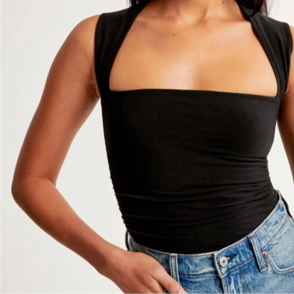 Abercrombie A&F Ava Top (black) - Picture 2 of 6